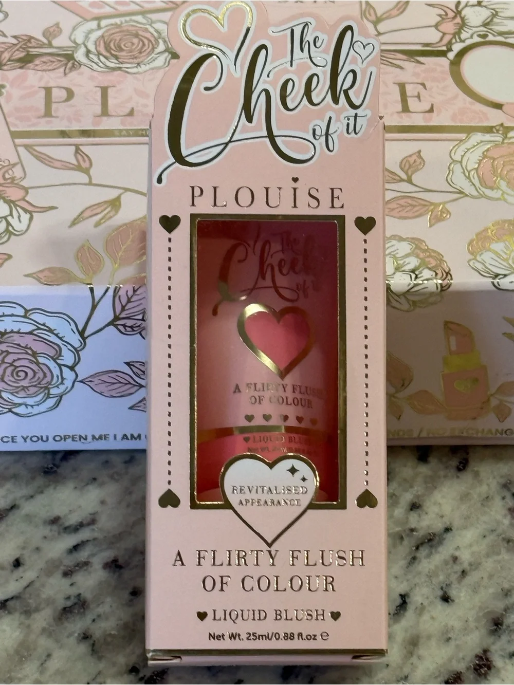 P. Louise  The Cheek Of It Liquid Blush - Pink Party. New in Box